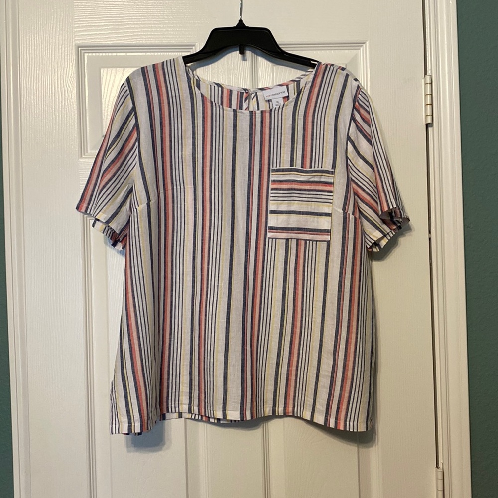 Liz Claiborne Striped Top